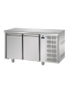 Tavolo freddo refrigerato 2 Porte ventilato 0° +10°C  - cm 142x70x85/92h