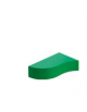 MATERASSO TERRE ALTE 4 IGNIFUGO IN CLASSE 1IM COLORE VERDE cm 90x60x20h - CONFORME AI CAM