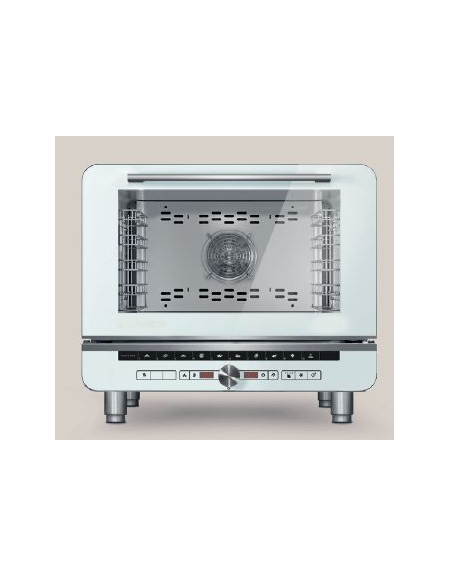 Forno professionale elettrico con umidificatore N° 4 Teglie 460 x 340 mm - Comandi touch screen