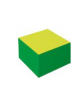 PANCA ANGOLARE QUADRA HIGH IGNIFUGA IN CLASSE 1IM - cm 40x4x42h - CONFORME AI CAM