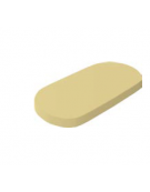 MATERASSO IMBOTTITO SFODERABILE PER ART DN22359 - IGNIFUGO IN CLASSE 1IM - cm 85x50x5h - CONFORME AI CAM