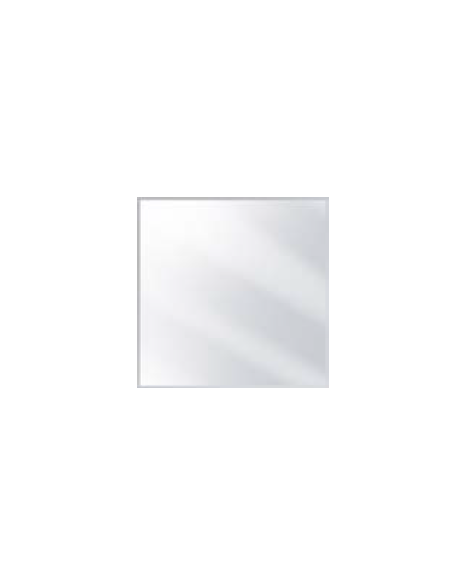 SPECCHIO QUADRATO FILO LUCIDO SENZA CORNICE - cm.20x20 - CONFORME AI CAM