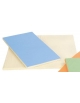 Tappeto rettangolare Soft cm 135x65X4H - Colore Azzurro e panna - Impermeabile e ignifugo in classe 1IM