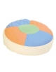 Pouf a Spicchi Soft - Dimensioni cm. Ø 130X30h - ignifugo in classe 1IM, privo di ftalati, atossico ed impermeabile