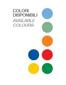 Sedia Polipropilene per asilo nido o scuola materna - kit piedi per due grandezza diverse - Colori vari