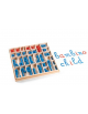 ALFABETARIO MOBILE CORSIVO MINUSCOLO EUROPEO CON SCATOLA - MONTESSORI