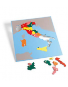 INCASTRO DELL'ITALIA CON FONDO TRASPARENTE