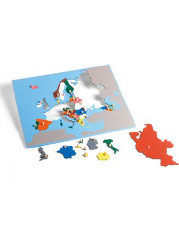 INCASTRO DELL'EUROPA CON FONDO TRASPARENTE