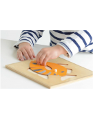 PUZZLE DEGLI ANIMALI: PESCE - MONTESSORI
