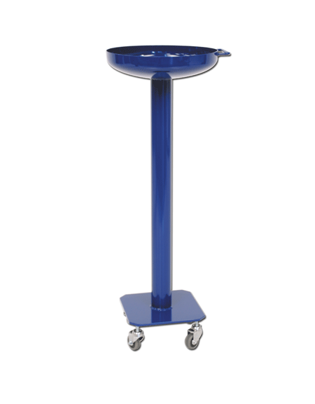 Carrello porta magnesio in acciaio verniciato, mobile su ruote