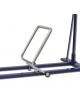 Carrello in acciaio verniciato per trasporto parallele