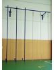 Palco di salita 2 pertiche acciaio,2 funi, 2 scale a corda - Altezza mt 5