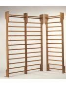Spalliera svedese di legno a 2 campate - Dimensioni cm 180x250h