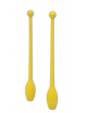 Coppia clave di nylon per ginnastica ritmica secondo norme FIG,  altezza cm 44, peso gr 150.