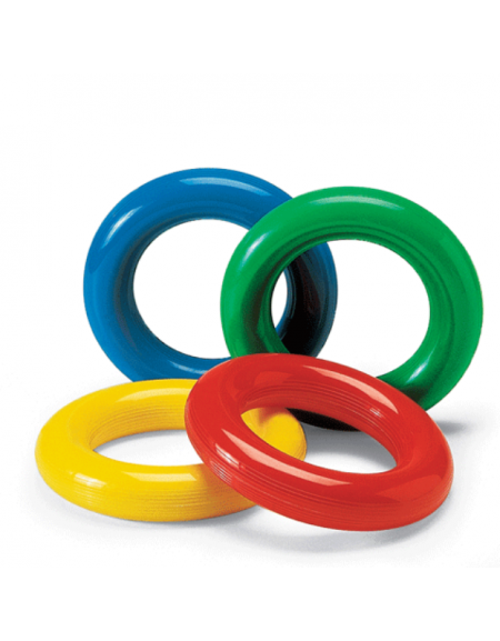 Anello di gomma liscia colorata diametro cm 18. dinaforniture
