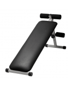 Panca pieghevole imbottita per addominali - Dimensioni cm 140x34x65h
