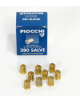 Confezione cartucce per pistola starter, 50 cartucce calibro 380.