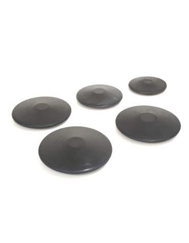 Disco di gomma per allenamento - Peso kg 1,5