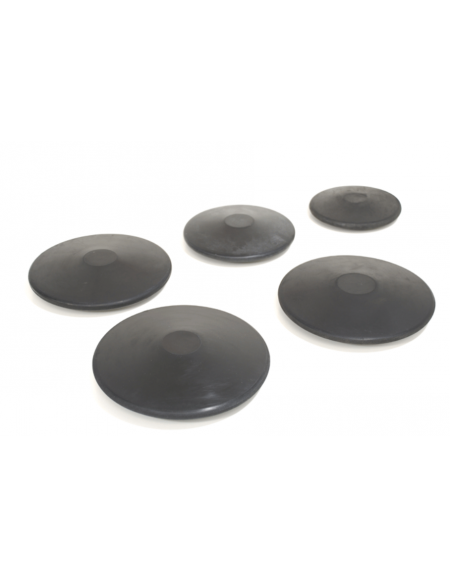 Disco di gomma per allenamento - Peso kg 2