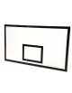 Tabellone basket di resina melamminica per uso esterno - Dimensioni mm 1800x1050x10