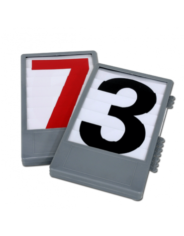 Tabella di ricambio per segnapunti manuale - colore rosso/nero