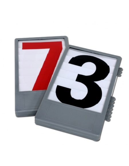 Tabella di ricambio per segnapunti manuale - colore rosso/nero