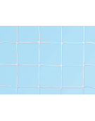 Coppia reti calcetto in polietilene con nodo, diametro mm 2,5, profondità cm 100/100, maglia cm 10x10