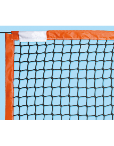Rete in nylon con banda perimetrale in pvc per beach tennis