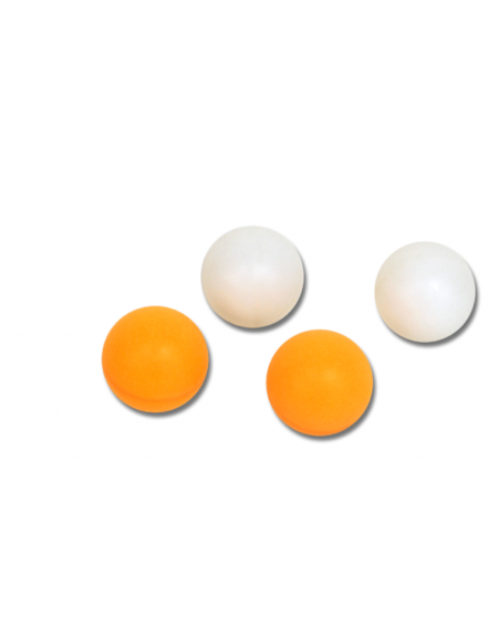 Confezione di 6 palline bianche o gialle per tennis tavolo