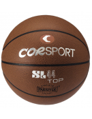 Pallone basket da allenamento, misura 7 in pelle sintetica  bicolore