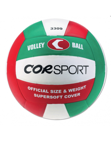 Pallone pallavolo misura 5, in gomma-nylon bicolore