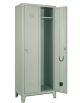 Armadio spogliatoio a 2 posti di lamiera verniciata - 2 ante - Dimensioni cm 70x35x180h
