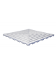 Graticcio di plastica antiscivolo per doccia, dimensioni cm 58x58