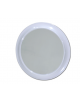 Specchio a parete con cornice. Completo di organi di fissaggio. Diametro cm 50