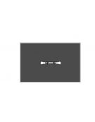 Gioco Topino a molla a due posti con figura in legno - cm 125x25x97h