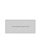 Attrezzo fitness in legno e acciaio per appoggio a braccia tese - cm 396x9x180h