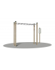 Arrampicata orizzontale - cm 245 x 76 x 240h