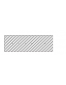Slalom in legno Altezza cm 50 - dimensioni cm 625x9x50h
