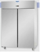 Armadio Refrigerato congelatore Lt 1.400 GN 2/1 in Acciaio Inox a bassa temperatura con 2 porte - cm 142x80x203h