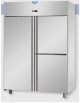 Armadio Refrigerato Lt 1.400 GN 2/1 monoblocco in Acciaio Inox a temperatura normale con 1 porta e 2 sportelli - cm 142x80x203h