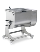 Impastatrice mescolatrice per carne e salumi a due pale bialbero da Kg 80 d'impasto - Monofase