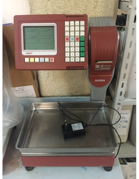 Bilancia elettronica con stampante per scontrino - USATA