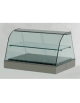 Vetrina neutra vetri curvi cm. 120x60x50h - 2 ripiani