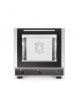 Forno elettrico ventilato a convezione con porta a ribalta 4 teglie 429 x 345 mm - Ventola monodirezionale - Monofase da Kw 2,8