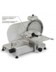 Affettatrice verticale lama 25 - Affilatoio fisso - Piatto fisso - Capacità di taglio cm 23,5x17,5 - Corsa carrello : mm 265