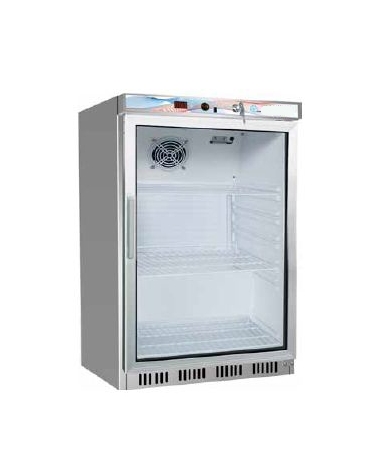 ARMADIO FRIGORIFERO SOTTOBANCO 1 PORTA CM 60X58X85,5H - ESTERNO INOX