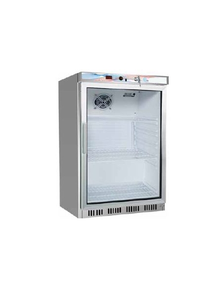 ARMADIO FRIGORIFERO SOTTOBANCO 1 PORTA CM 60X58X85,5H - ESTERNO INOX