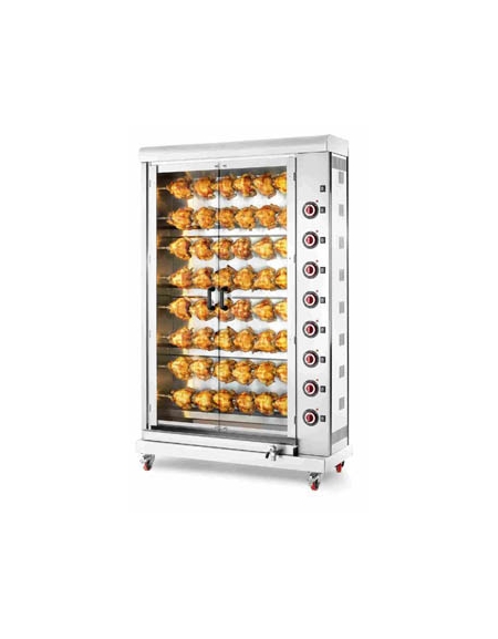 Girarrosto elettrico (48 polli - n 8 aste) luce 1000 mm