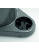 Spremiagrumi elettrico professionale 300 watt con corpo in alluminio verniciato e vasca inox - Velocità 1.400 rpm