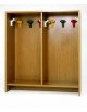 ARMADIO BASSO SPOGLIATOIO 10 POSTI A GIORNO - CM 100X40X110H